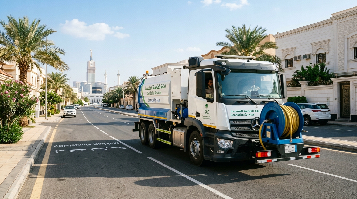 شركة خدمات الصرف الصحي بمكة المكرمة